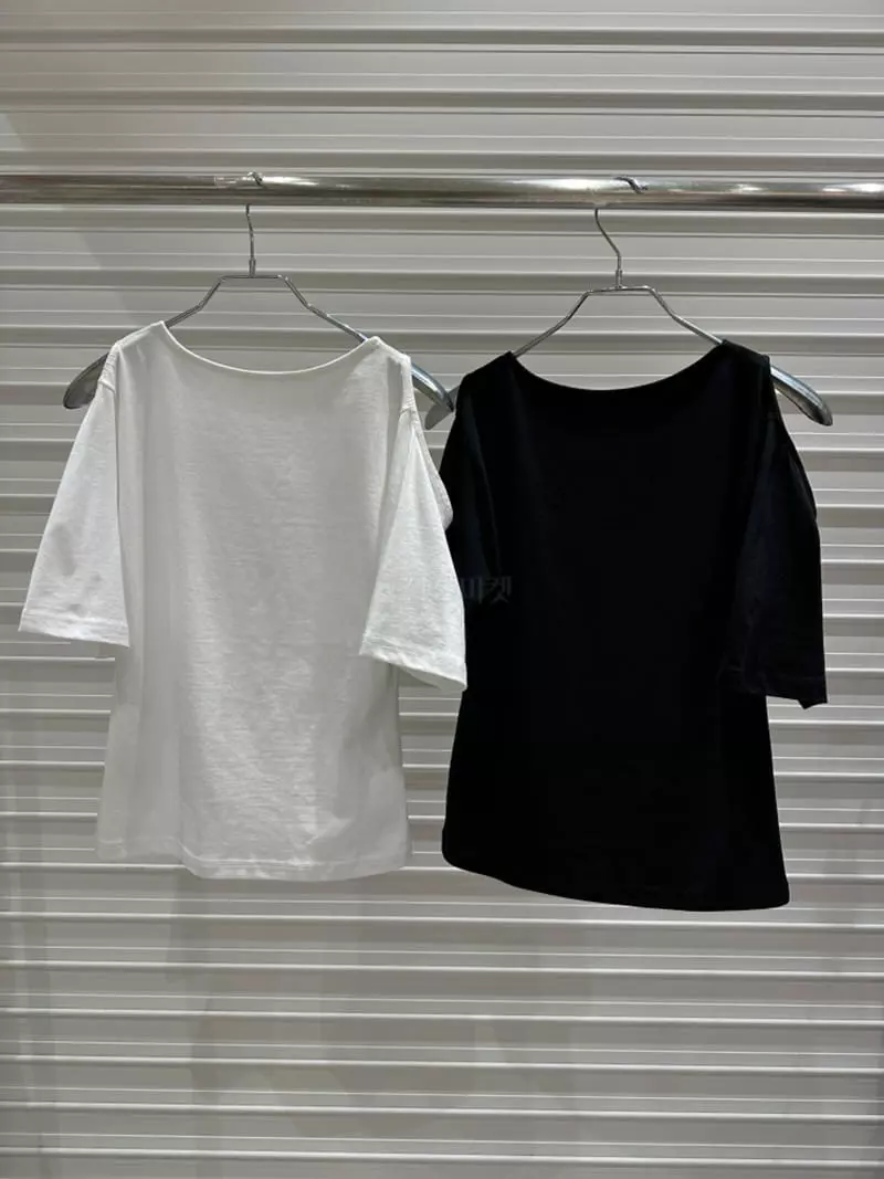 Bricklane - Korean Women Fashion - #momslook - Short Sleeves Tee - 12