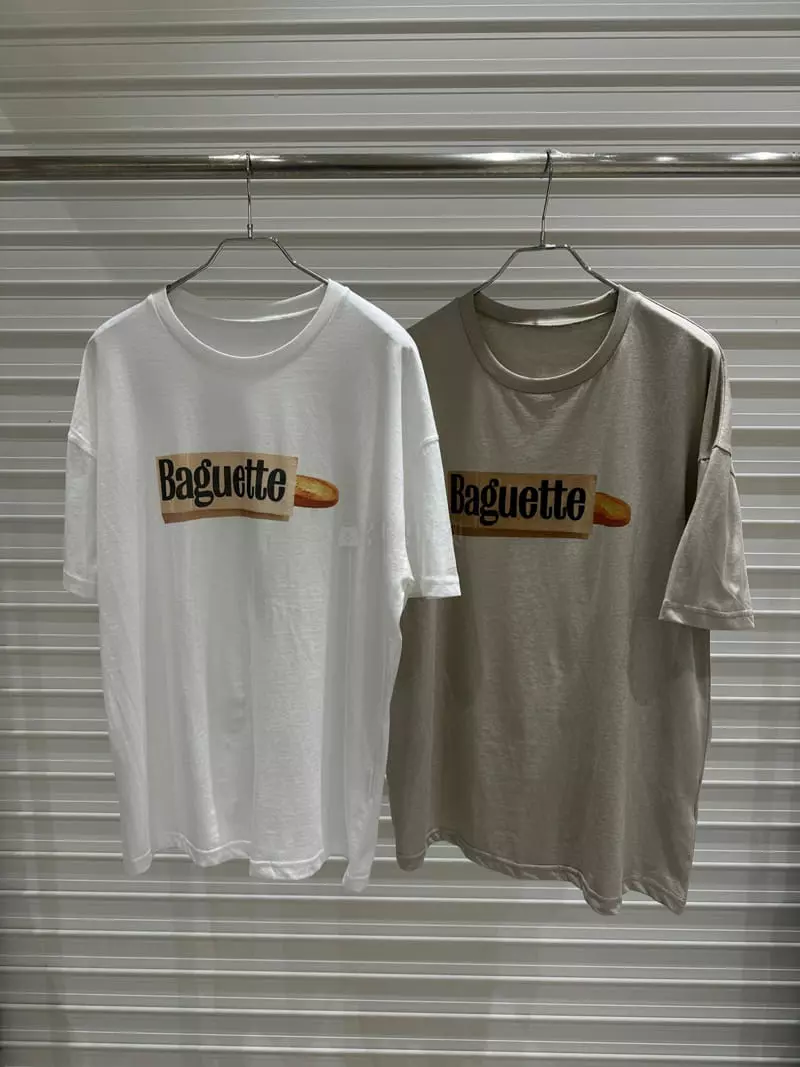 Bricklane - Korean Women Fashion - #momslook - Bagutte Tee - 6