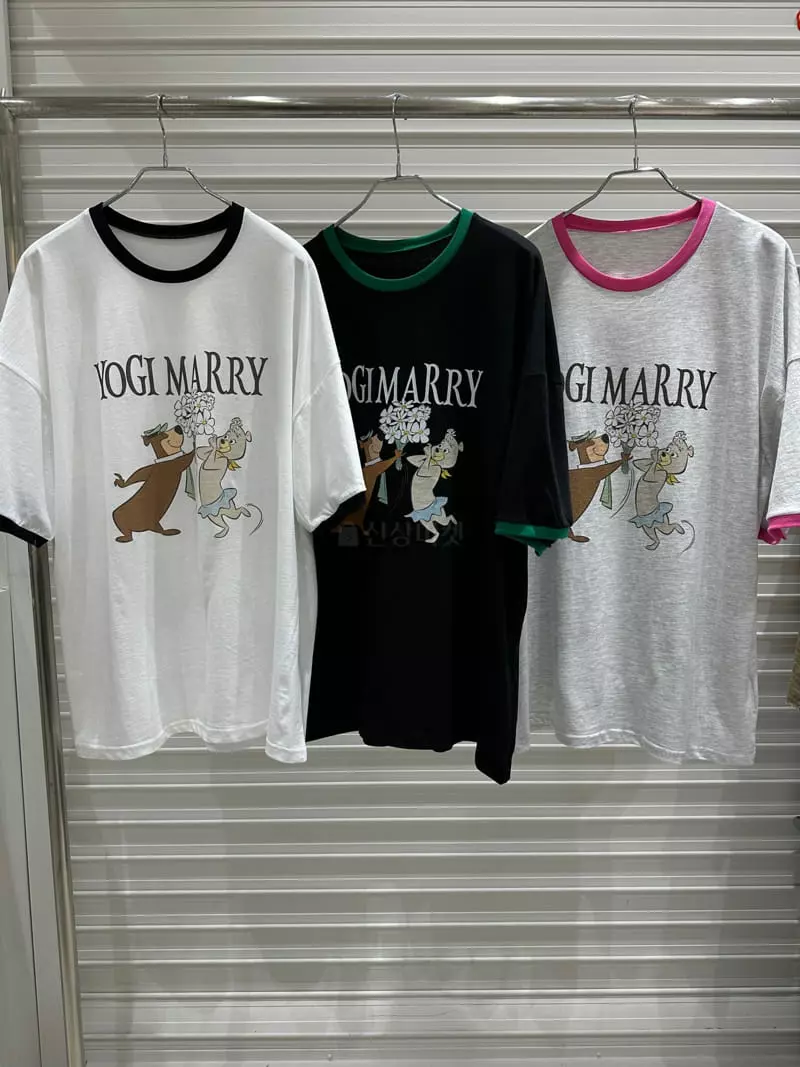 Bricklane - Korean Women Fashion - #momslook - Merry Bear Tee - 9