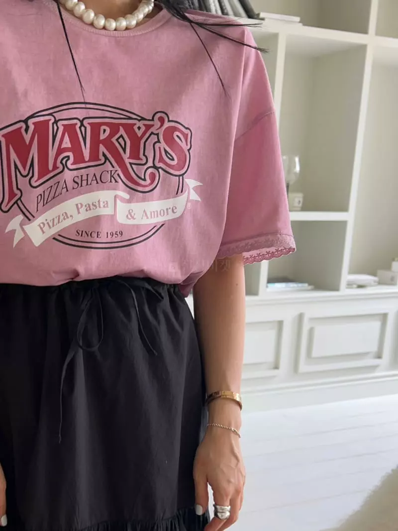 Bricklane - Korean Women Fashion - #momslook - Marine Tee - 2