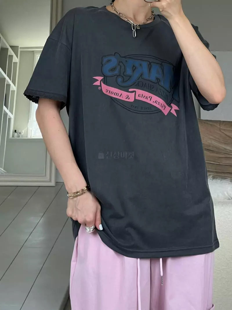 Bricklane - Korean Women Fashion - #womensfashion - Marine Tee - 4