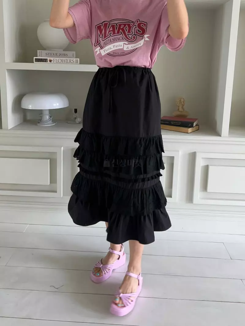 Bricklane - Korean Women Fashion - #womensfashion - Punching Cancan Skirt - 9