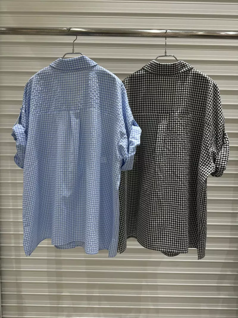 Bricklane - Korean Women Fashion - #womensfashion - Check Shirt - 11