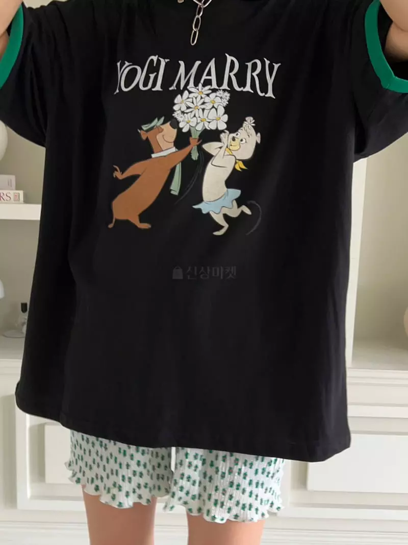 Bricklane - Korean Women Fashion - #womensfashion - Merry Bear Tee - 8