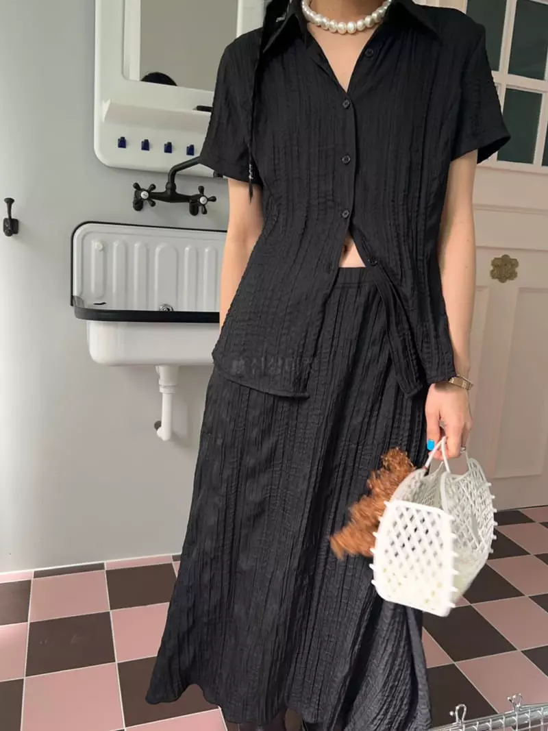 Bricklane - Korean Women Fashion - #womensfashion - Rinkle Shirt