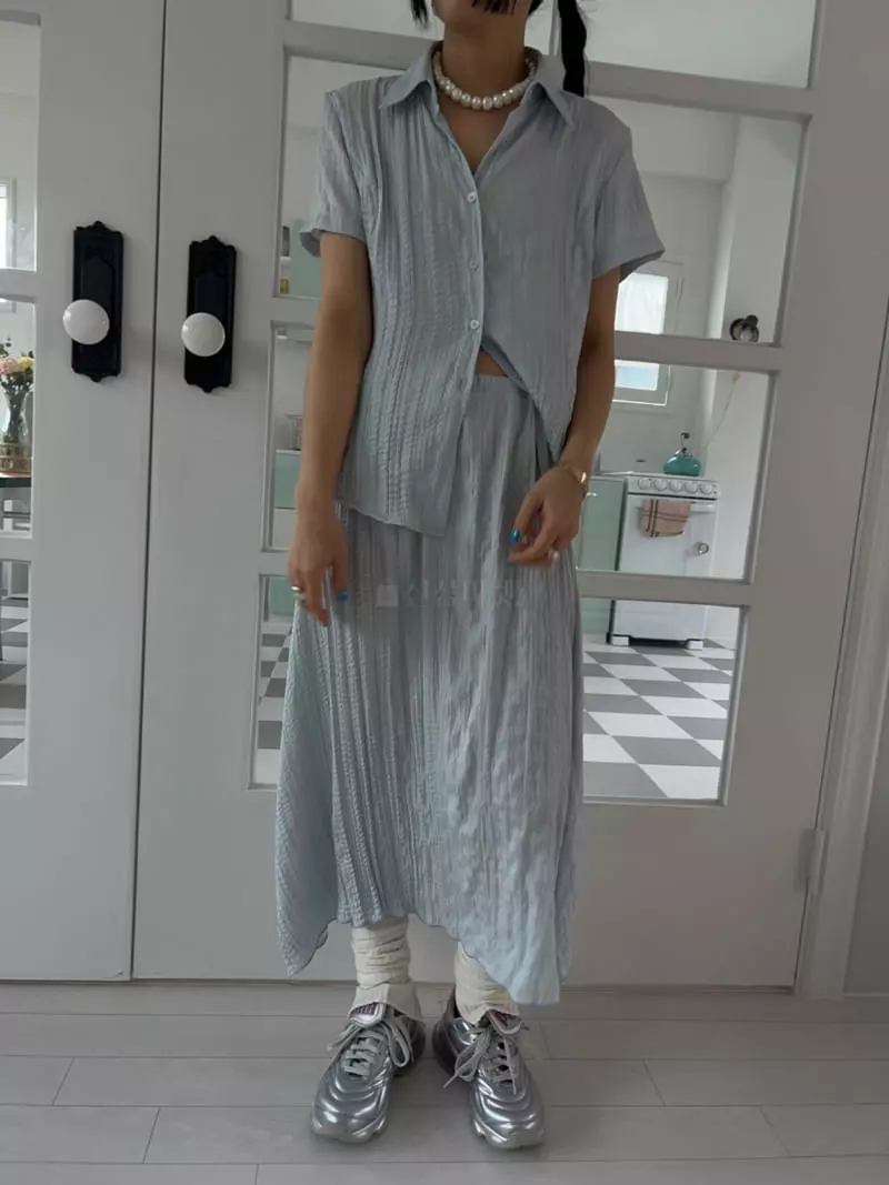 Bricklane - Korean Women Fashion - #womensfashion - Rinkle Shirt - 5