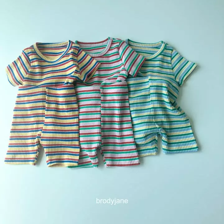 Brody Jane - Korean Children Fashion - #discoveringself - Multi Stripes Pajama - 2