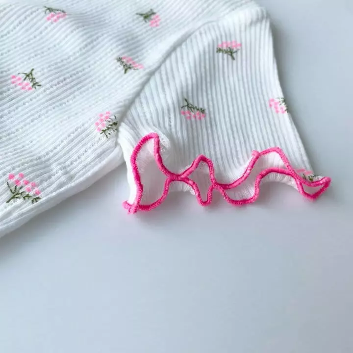 Brody Jane - Korean Children Fashion - #fashionkids - Berry Eyelet Pajama - 5