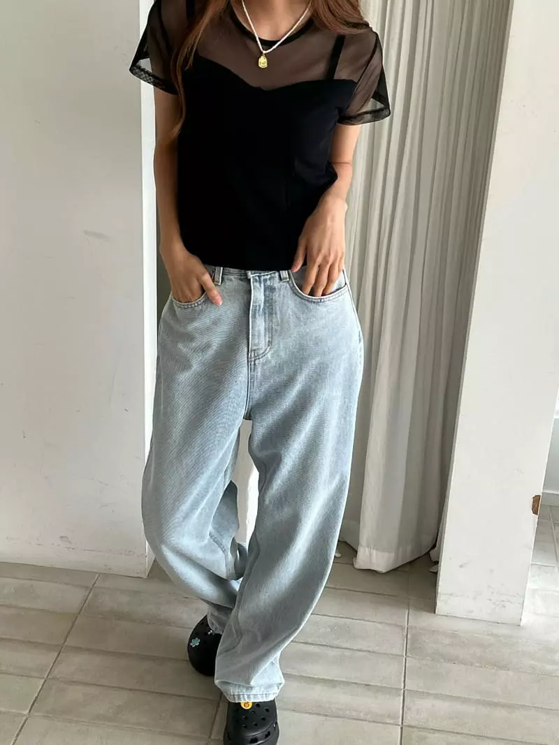 Buckle - Korean Women Fashion - #momslook - Balance Tee - 10