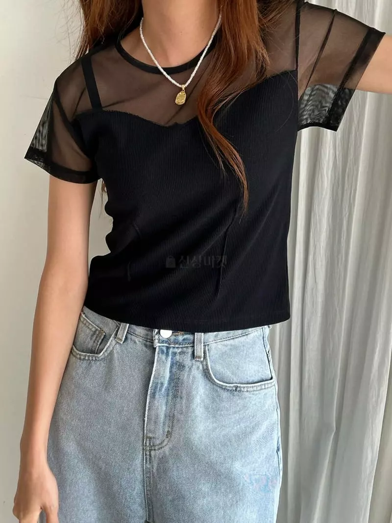 Buckle - Korean Women Fashion - #momslook - Balance Tee - 8