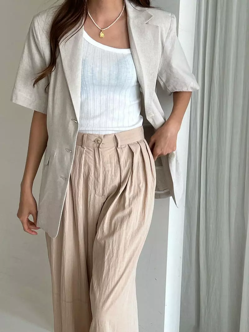 Buckle - Korean Women Fashion - #momslook - Half Jacket - 10