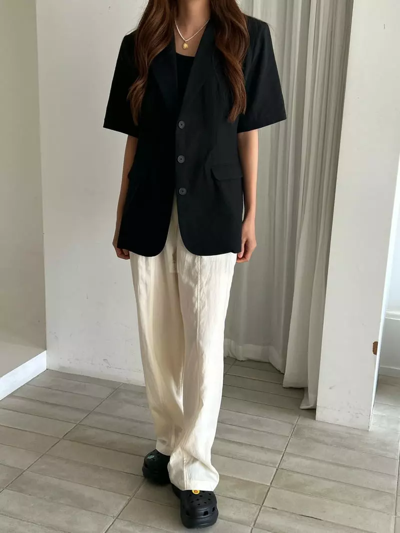Buckle - Korean Women Fashion - #momslook - Half Jacket - 12