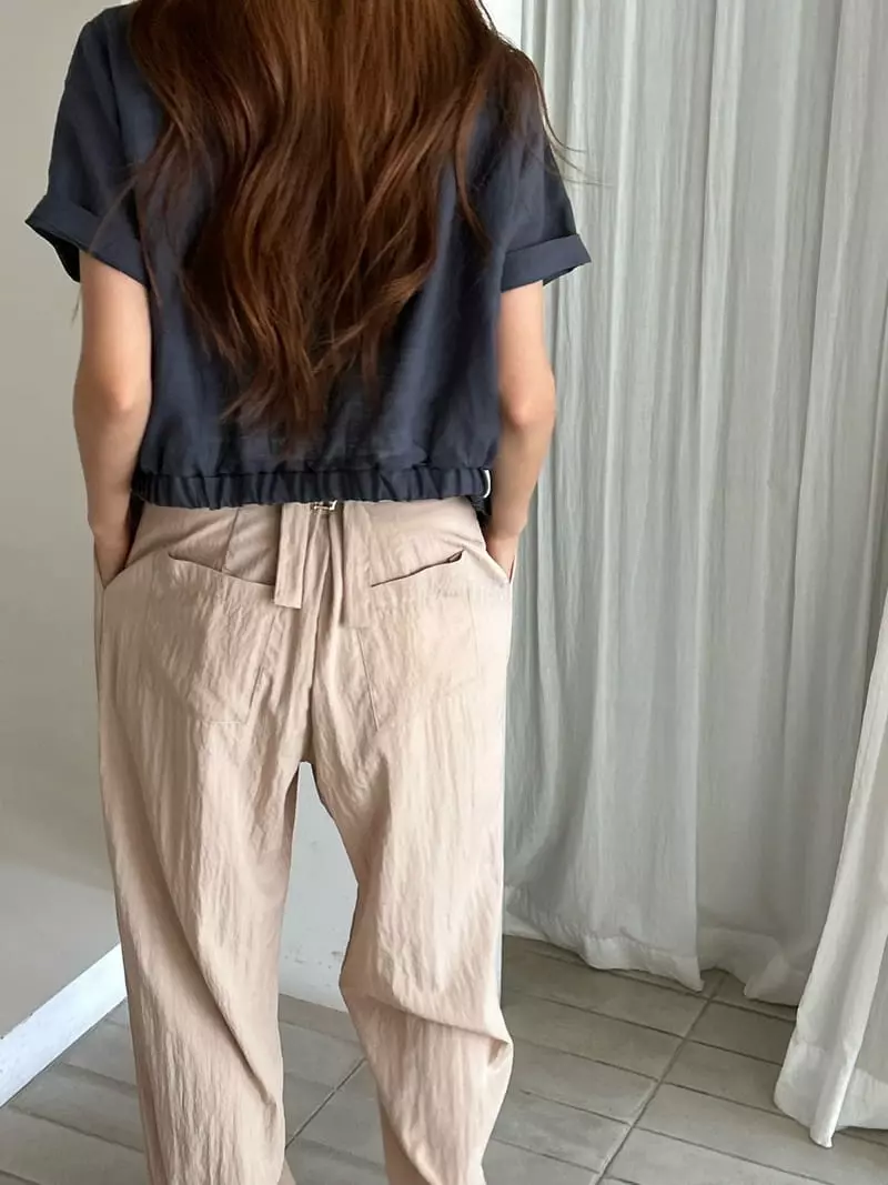 Buckle - Korean Women Fashion - #momslook - Crop Jumper - 11