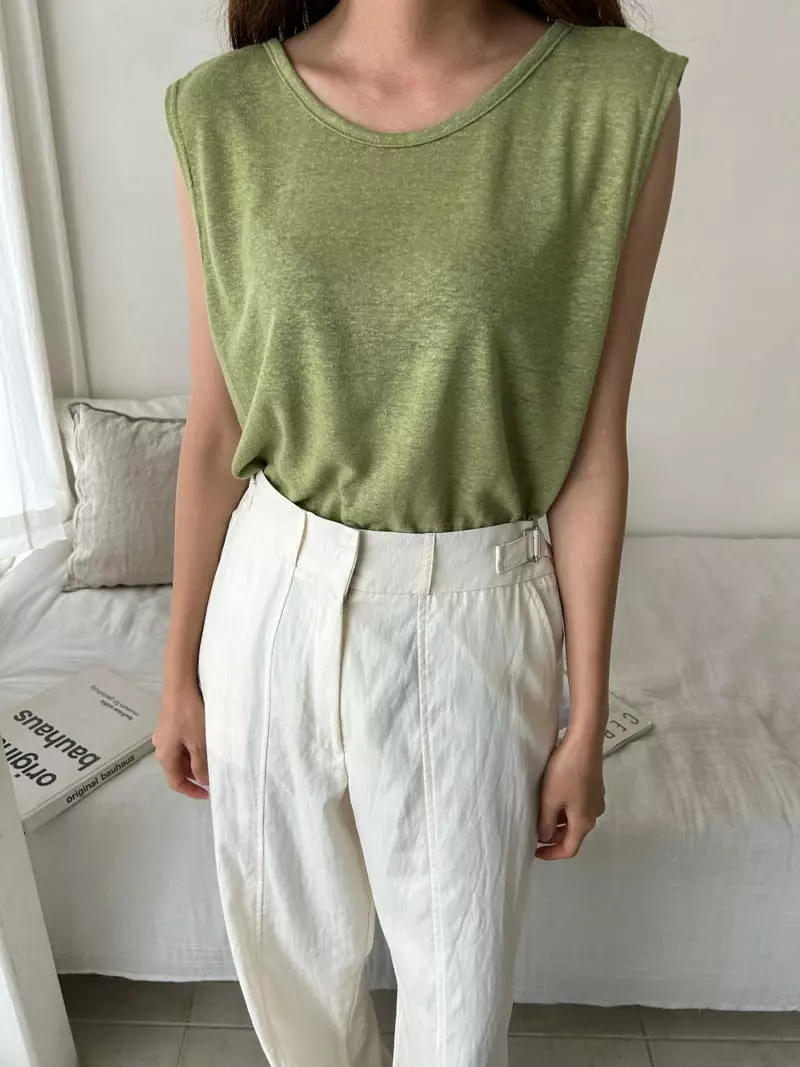 Buckle - Korean Women Fashion - #romanticstyle - Chain Sleeveless - 6