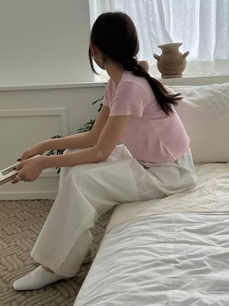 Buckle - Korean Women Fashion - #romanticstyle - Mosack Tee - 3