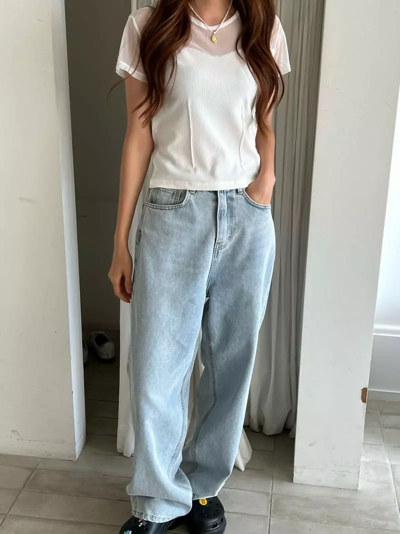 Buckle - Korean Women Fashion - #shopsmall - Balance Tee - 5
