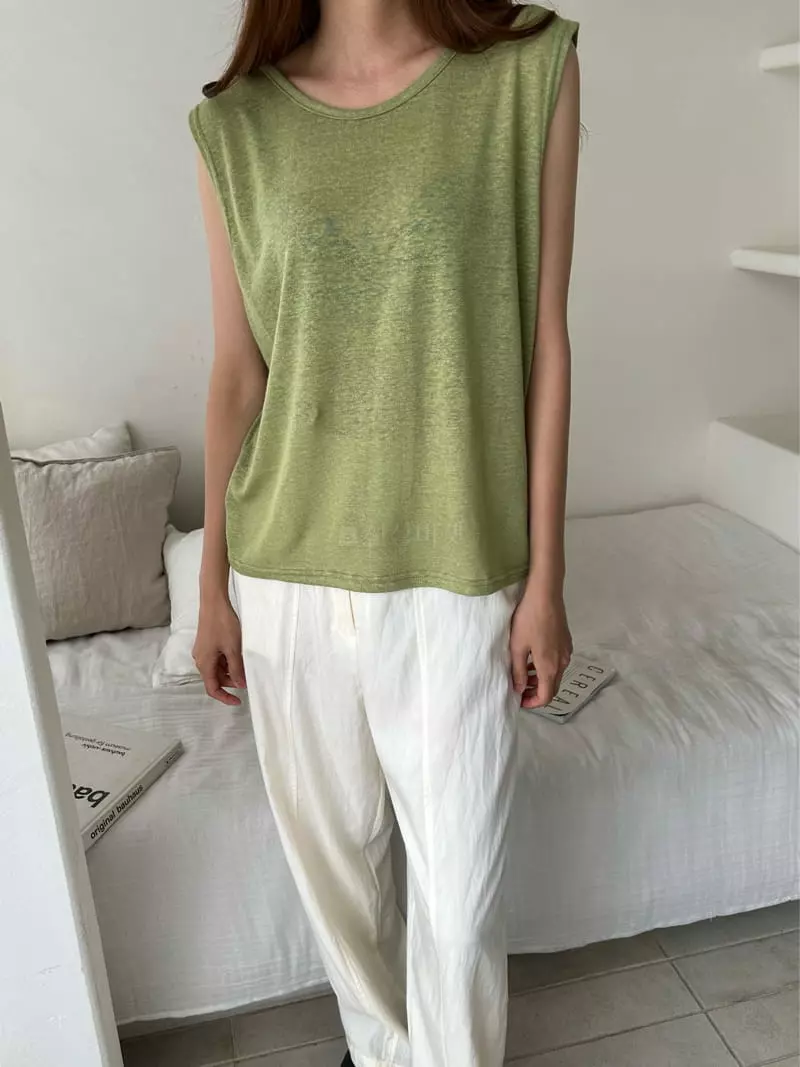 Buckle - Korean Women Fashion - #thatsdarling - Chain Sleeveless - 8
