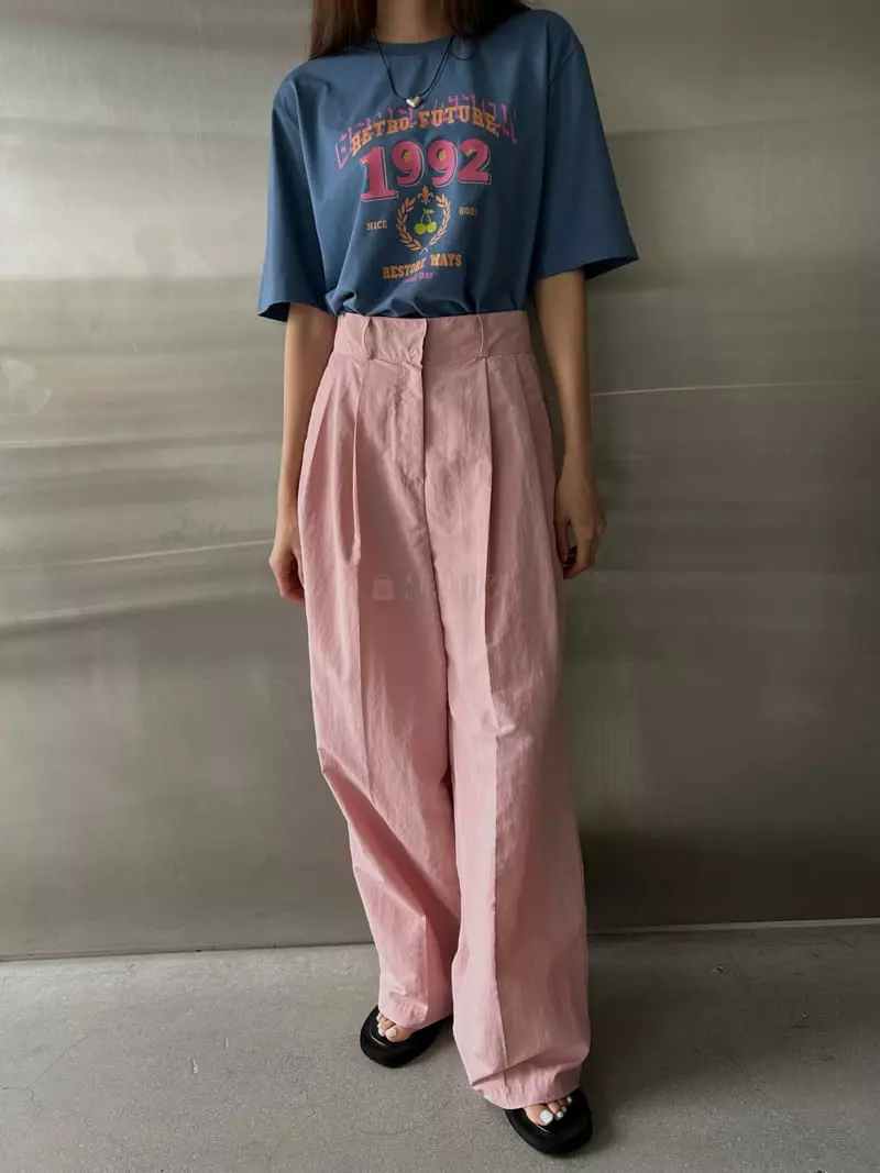 Buckle - Korean Women Fashion - #womensfashion - Glue Pants - 7