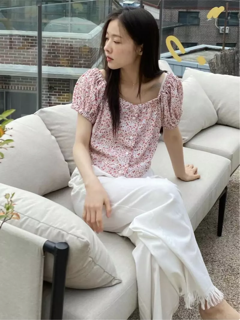 Butter - Korean Women Fashion - #momslook - Hamong Blouse - 5