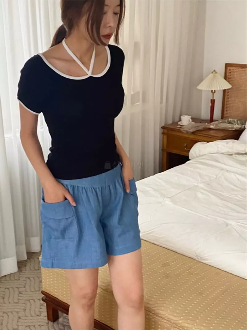 Butter - Korean Women Fashion - #womensfashion - Washing Shorts - 4