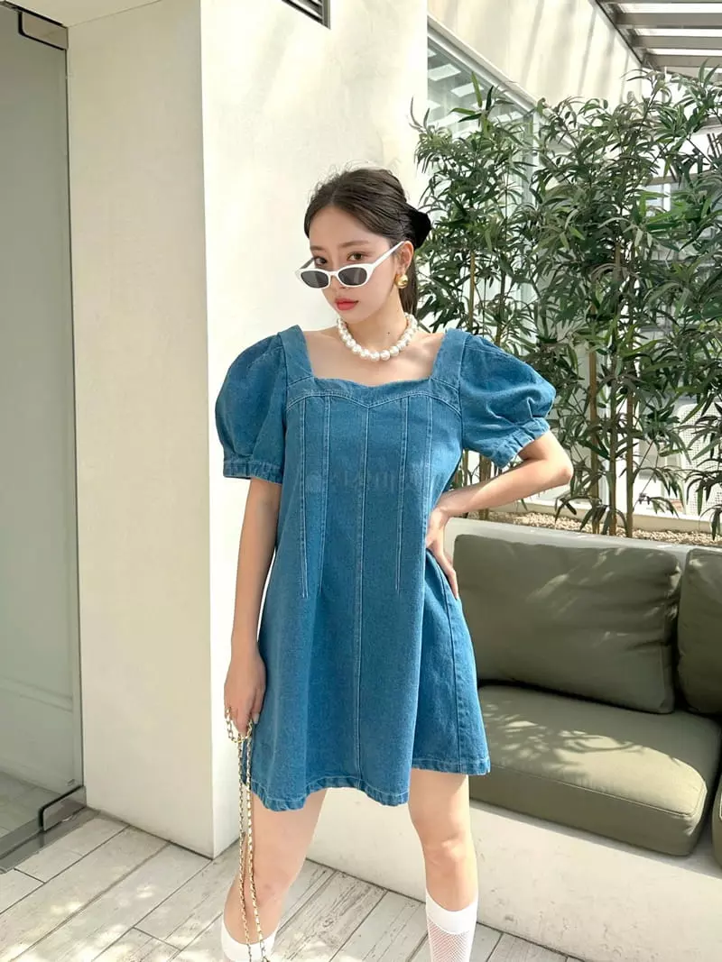 Bwithu - Korean Women Fashion - #momslook - Pay One-piece - 5