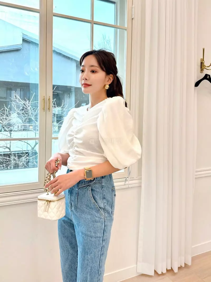 Bwithu - Korean Women Fashion - #momslook - Monro Blouse - 2