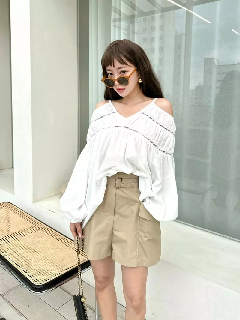 Bwithu - Korean Women Fashion - #momslook - Ladder Blouse - 8