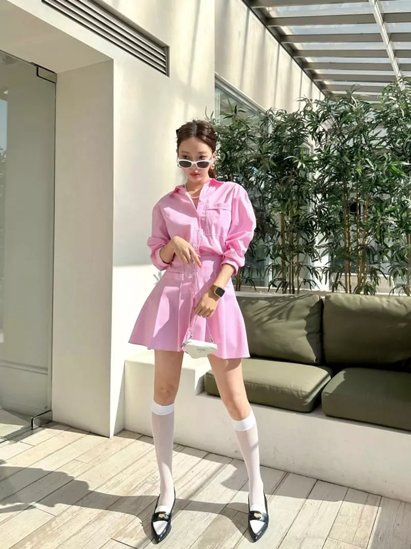 Bwithu - Korean Women Fashion - #momslook - Volume One-piece - 2