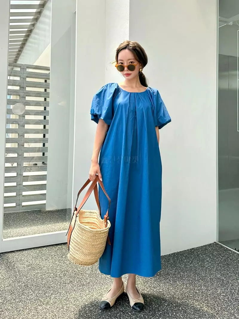 Bwithu - Korean Women Fashion - #momslook - Robbon One-piece - 12
