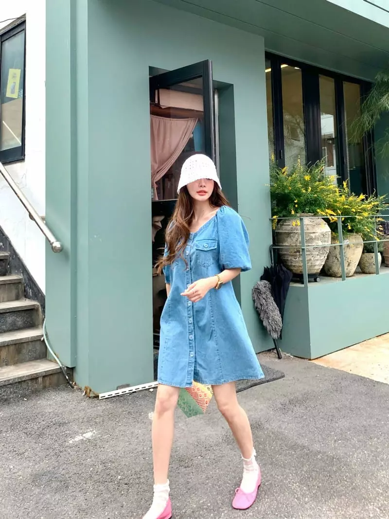 Bwithu - Korean Women Fashion - #restrostyle - Funcky One-piece