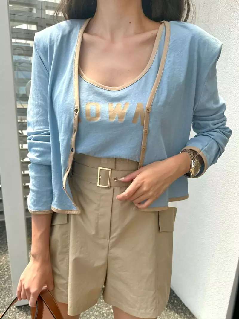 Bwithu - Korean Women Fashion - #thatsdarling - Brooklyn Cardigan Set - 3