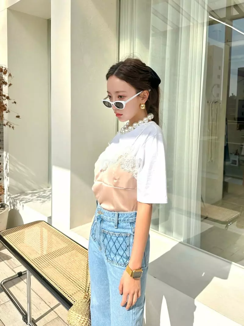 Bwithu - Korean Women Fashion - #vintageinspired - BB Lace Sleeveless - 12