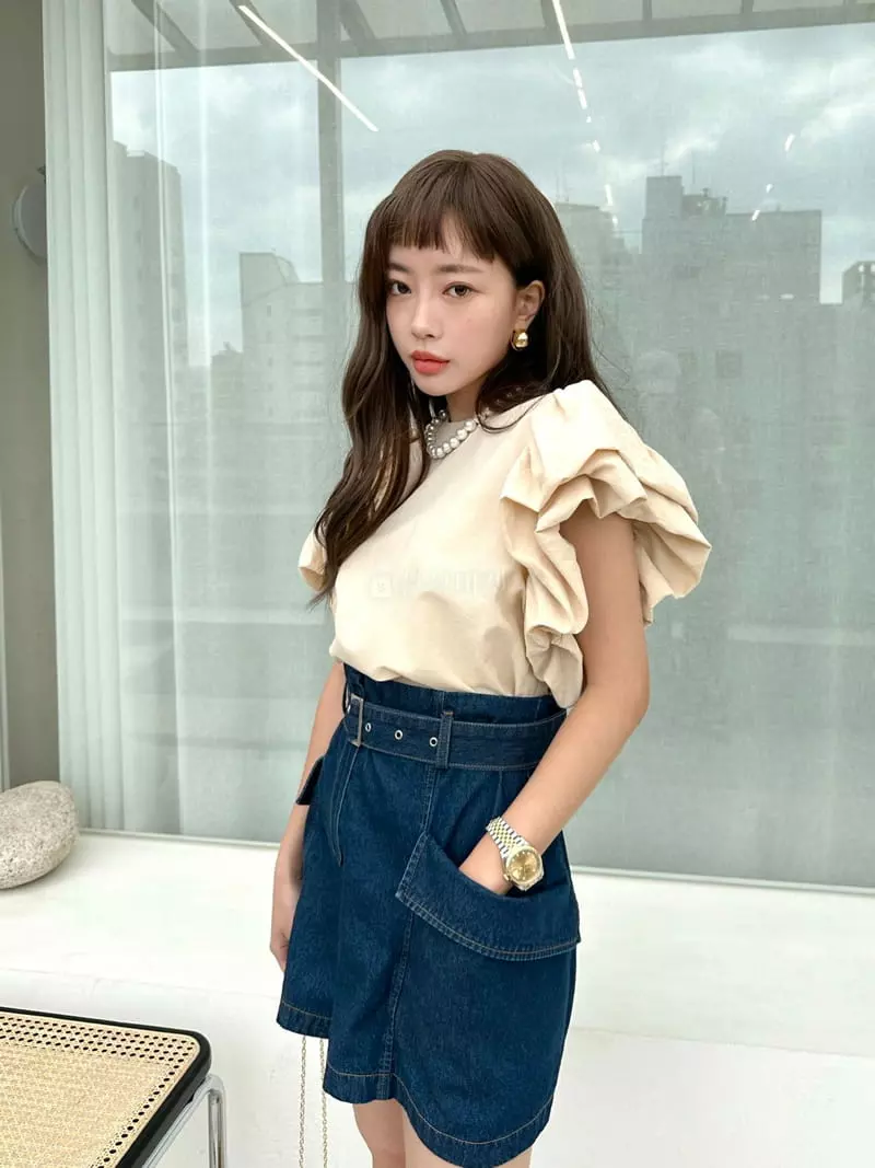 Bwithu - Korean Women Fashion - #womensfashion - Sleeveless Blouse - 5