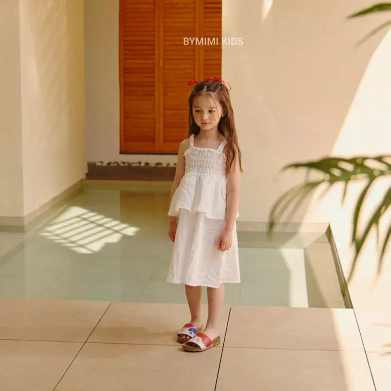 Bymimi - Korean Children Fashion - #childofig - Wave One-piece - 5