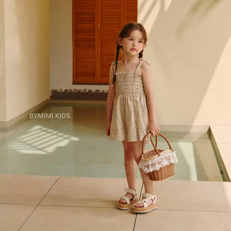 Bymimi - Korean Children Fashion - #childofig - Resort Jumpsuit - 2