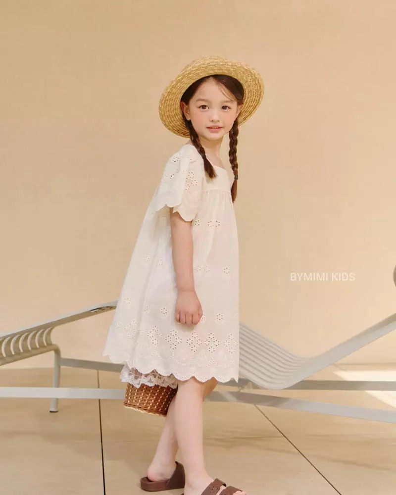 Bymimi - Korean Children Fashion - #childrensboutique - Bally Lace One-piece - 3