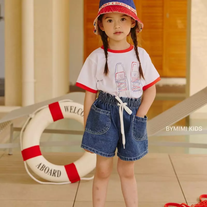 Bymimi - Korean Children Fashion - #kidsshorts - Running Tee - 7