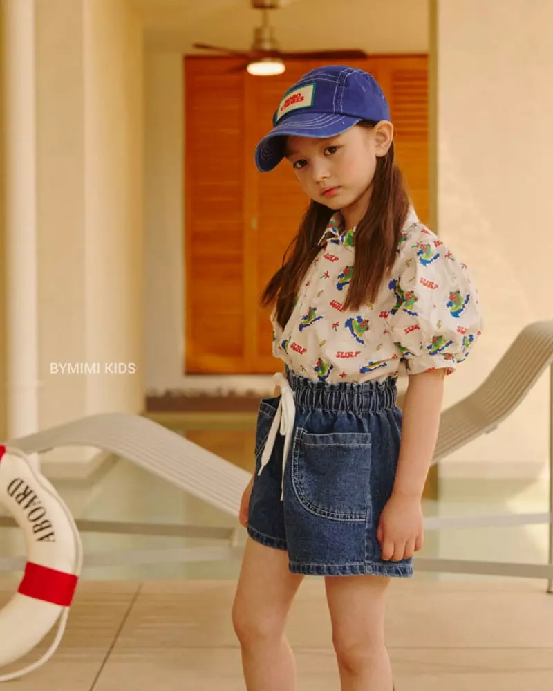 Bymimi - Korean Children Fashion - #magicofchildhood - Surfing Puff Blouse - 10