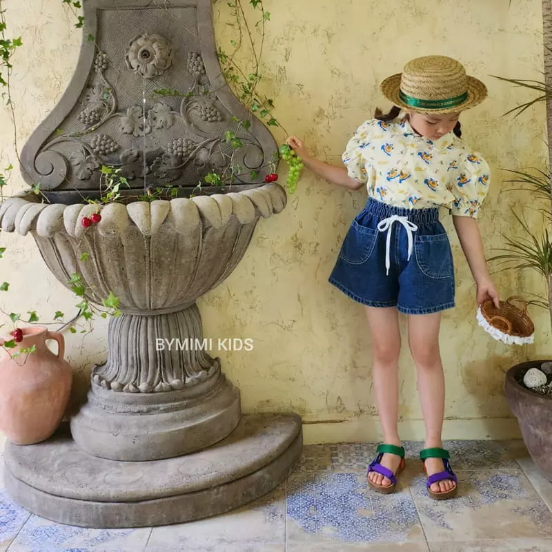 Bymimi - Korean Children Fashion - #prettylittlegirls - Surfing Puff Blouse - 12