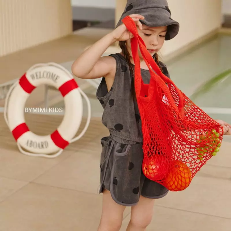 Bymimi - Korean Children Fashion - #prettylittlegirls - Apple Terry Shorts - 7