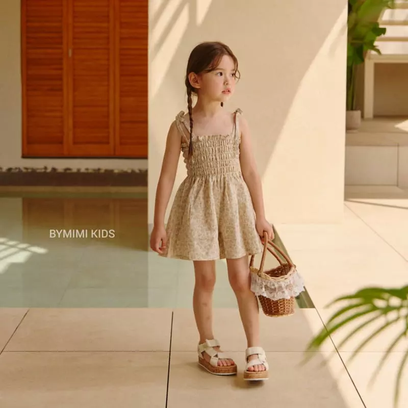 Bymimi - Korean Children Fashion - #prettylittlegirls - Resort Jumpsuit