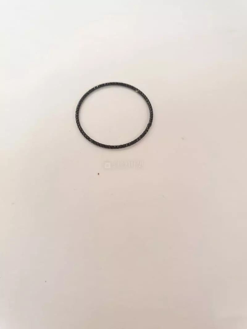 Cabinet - Korean Women Fashion - #momslook - Silver Black 1mm Ring