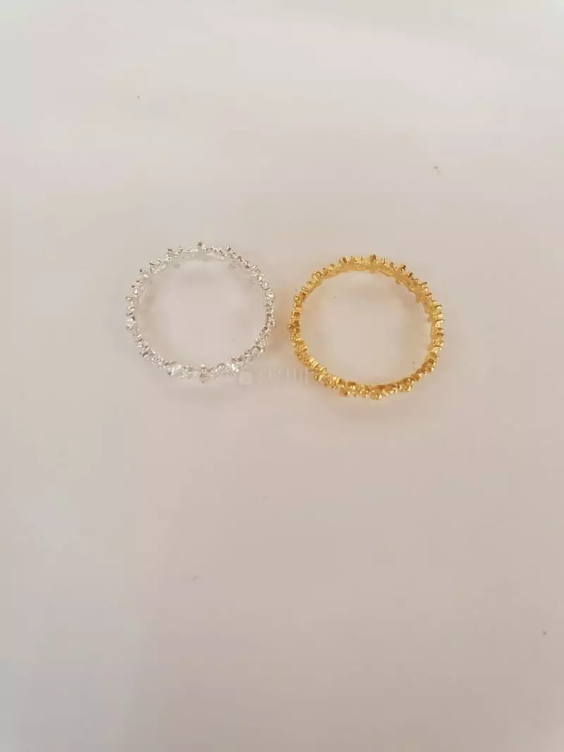 Cabinet - Korean Women Fashion - #momslook - Silver Snow FLower Ring