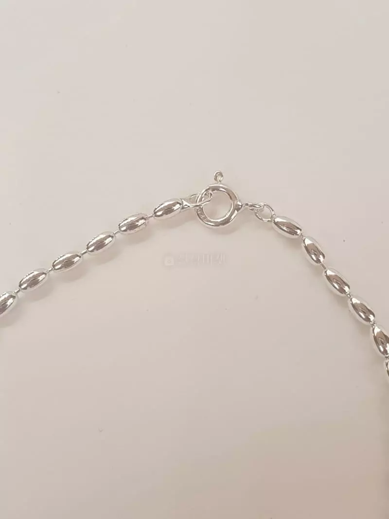 Cabinet - Korean Women Fashion - #momslook - Silver (Silver) Sausage Bracelet - 2