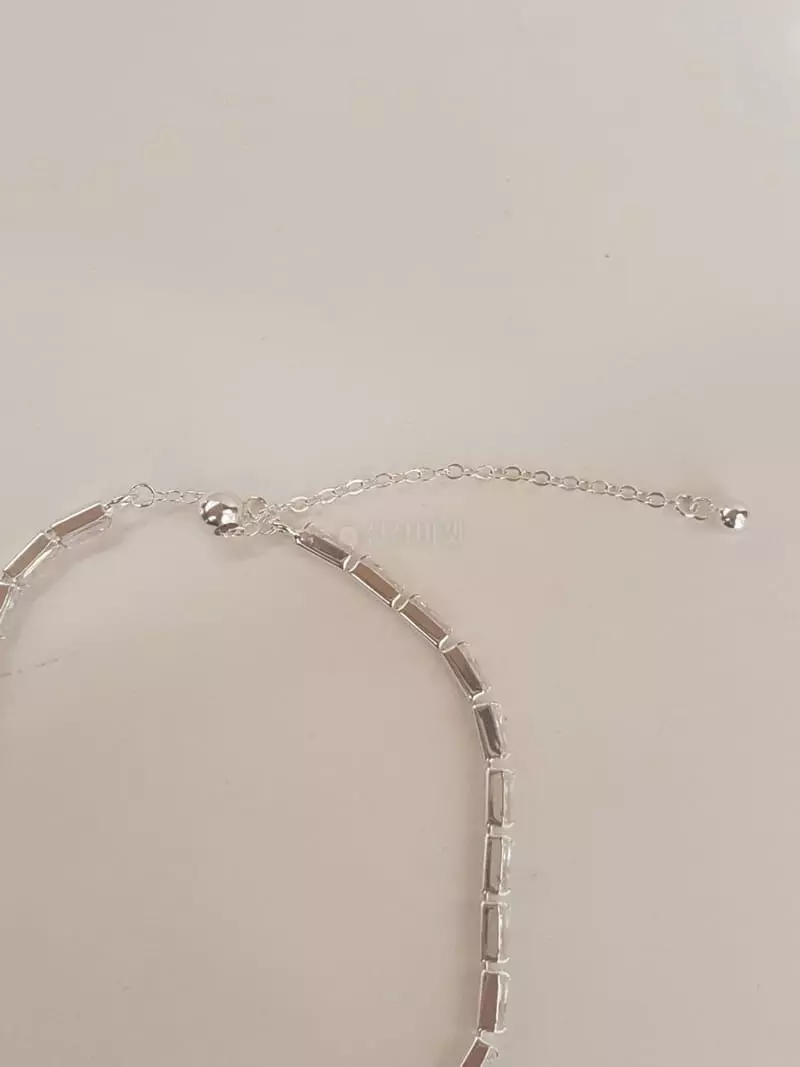 Cabinet - Korean Women Fashion - #momslook - Silver (Silver) Cubic Bracelet - 2