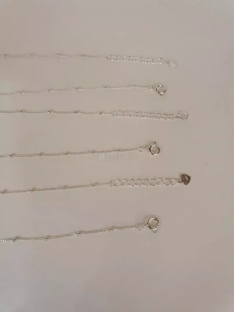 Cabinet - Korean Women Fashion - #momslook - Silver (Silver)AHeart Cubic Necklace - 5