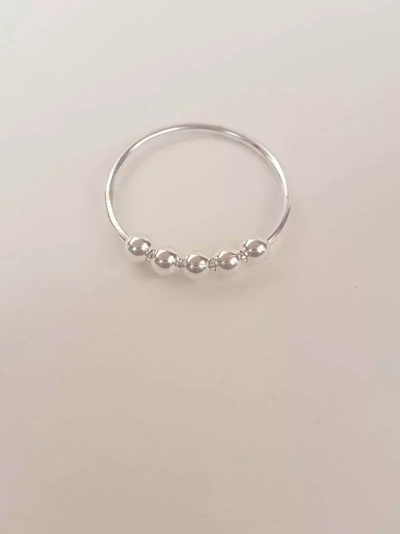 Cabinet - Korean Women Fashion - #momslook - Silver (Silver)5 Ring