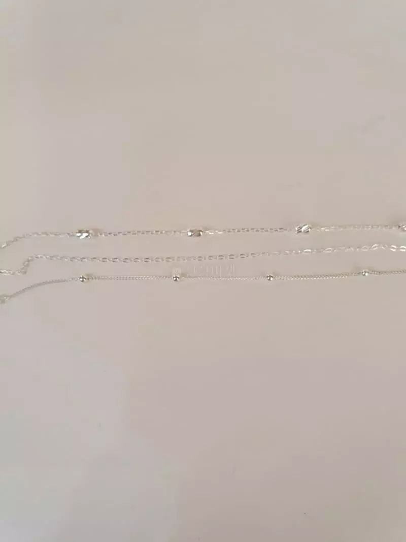 Cabinet - Korean Women Fashion - #momslook - Silver (Silver)3 Silver Ball Bracelet - 3