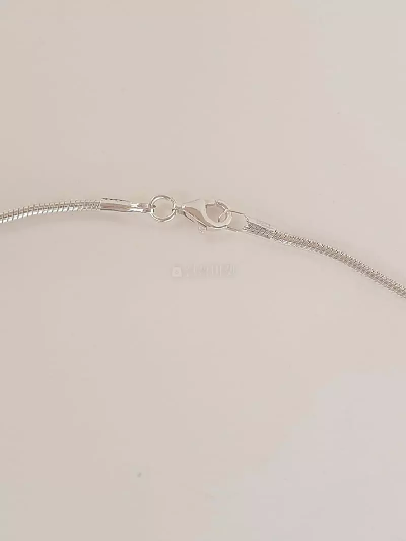Cabinet - Korean Women Fashion - #momslook - Silver (Silver)2mm Toggle Necklace - 2