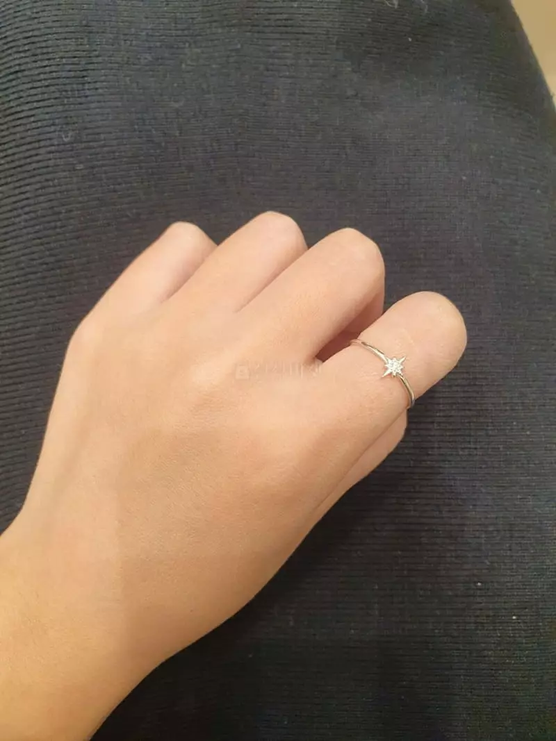 Cabinet - Korean Women Fashion - #shopsmall - Silver Taepeaong Cubic Ring - 3